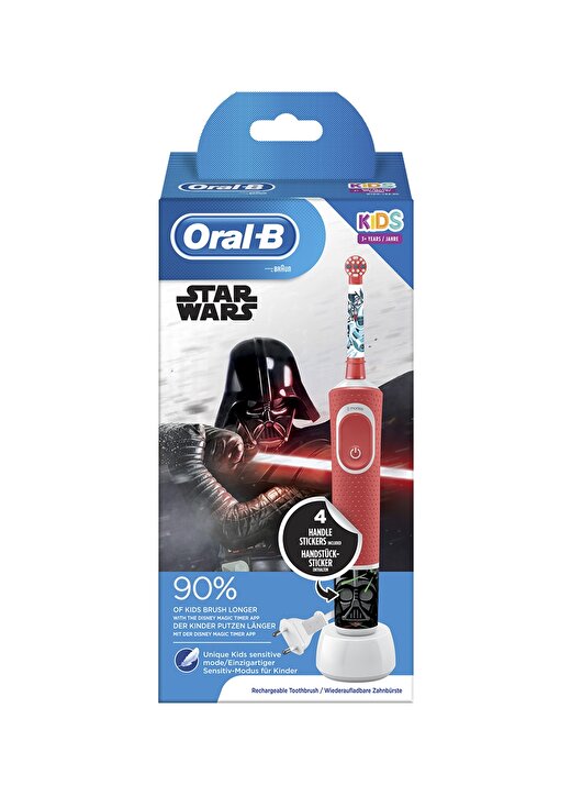 Oral-B D100 Vitality Starwars Çocuk Şarjlı Diş Fırçası 3