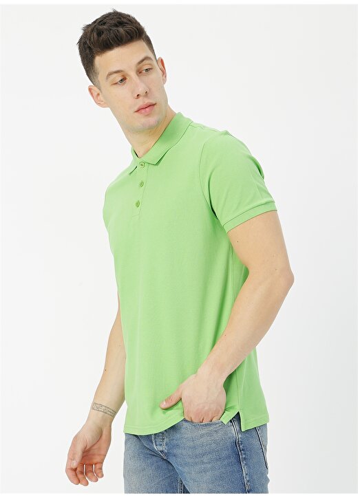 Limon Açık Yeşil Polo T-Shirt 1