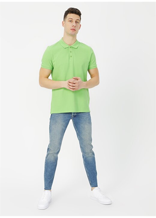 Limon Açık Yeşil Polo T-Shirt 2