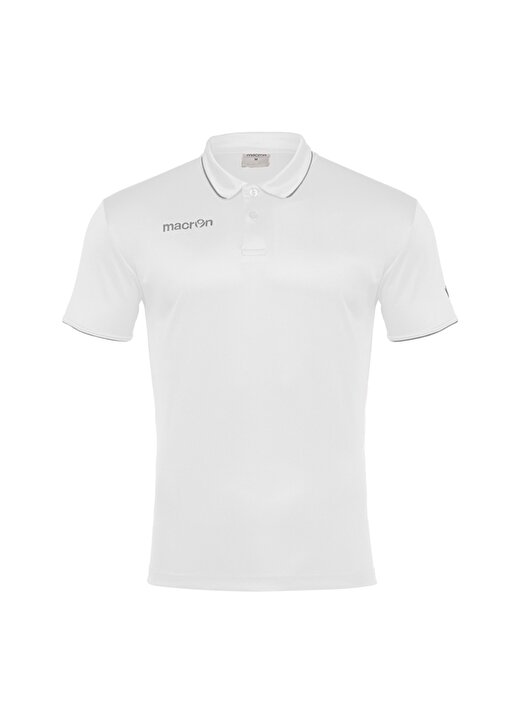 Macron Gri - Beyaz Erkek Polo T-Shirt DRACO POLO BIA/GRI MM 1