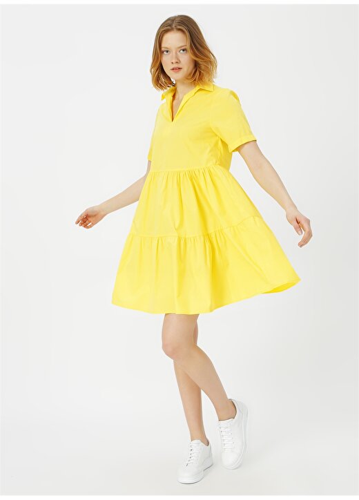 Limon Sarı Elbise 2