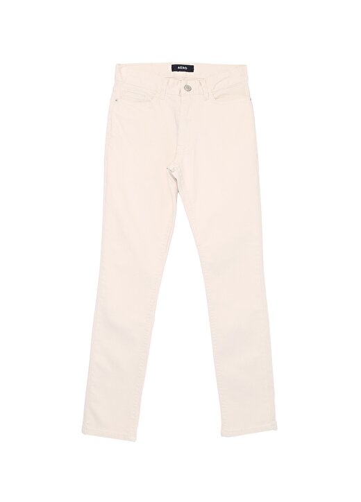 Aeropostale Slim Fit Beyaz Erkek Denim Pantolon DN846 1