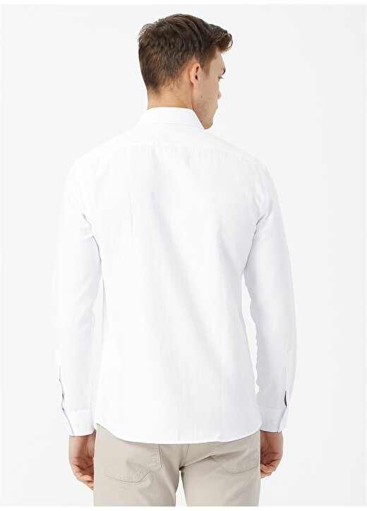 Fabrika Comfort Beyaz Gömlek 4