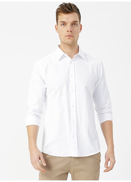 Fabrika Comfort Beyaz Gömlek 1
