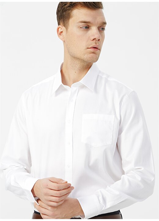 Fabrika Comfort Beyaz Gömlek 3