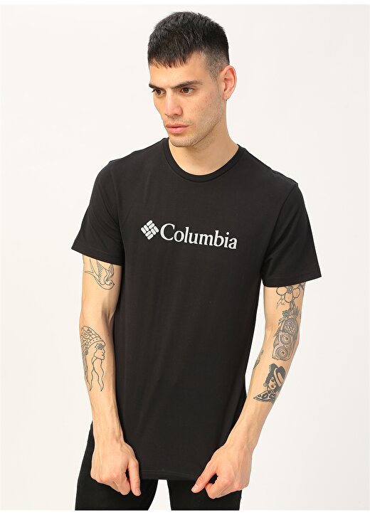 Columbia CS0001 Csc Basic Logo Short Sleeve Erkek T-Shirt 4