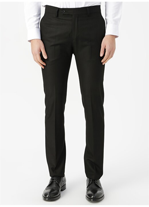 Fabrika Comfort Siyah Klasik Pantolon 2