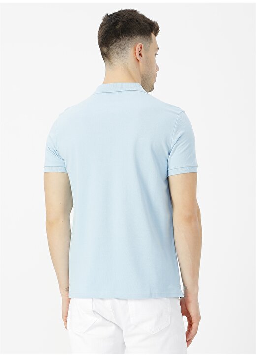 Limon Mavi Polo T-Shirt 4