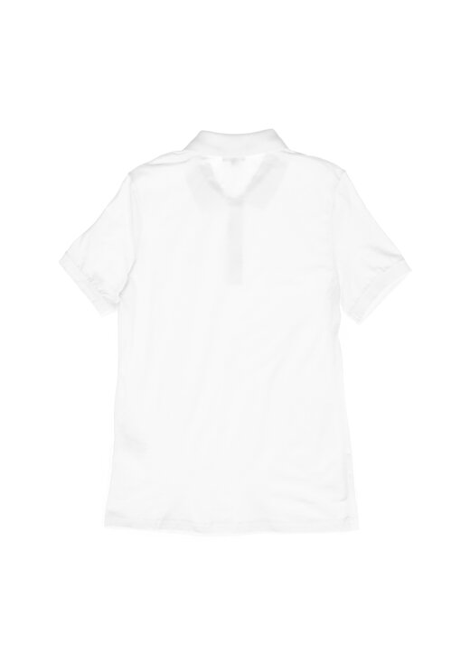 Fabrika Basic Düz Beyaz Erkek Polo T-Shirt - LEGOLAS 2