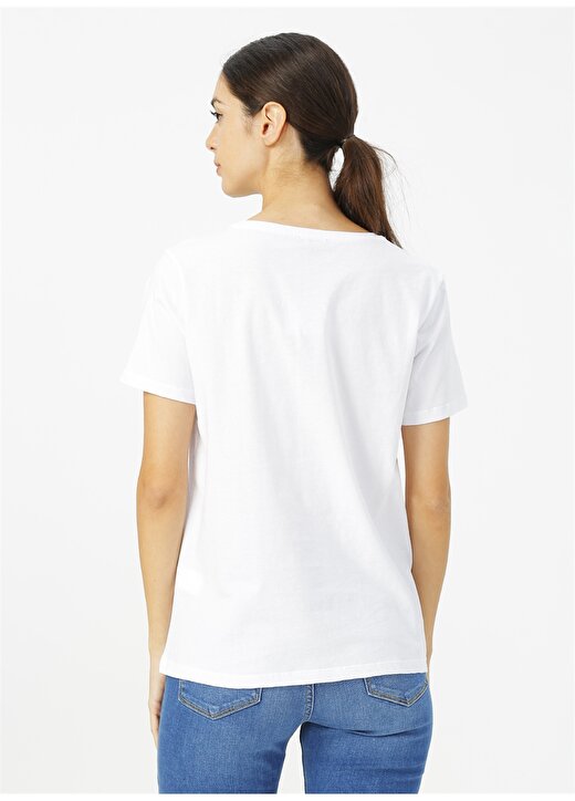 Fabrika Beyaz T-Shirt 4