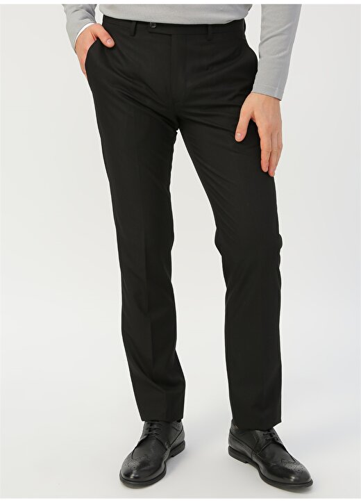 Fabrika Comfort Siyah Klasik Pantolon 3