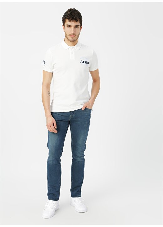 Aeropostale Beyaz Polo T-Shirt 2