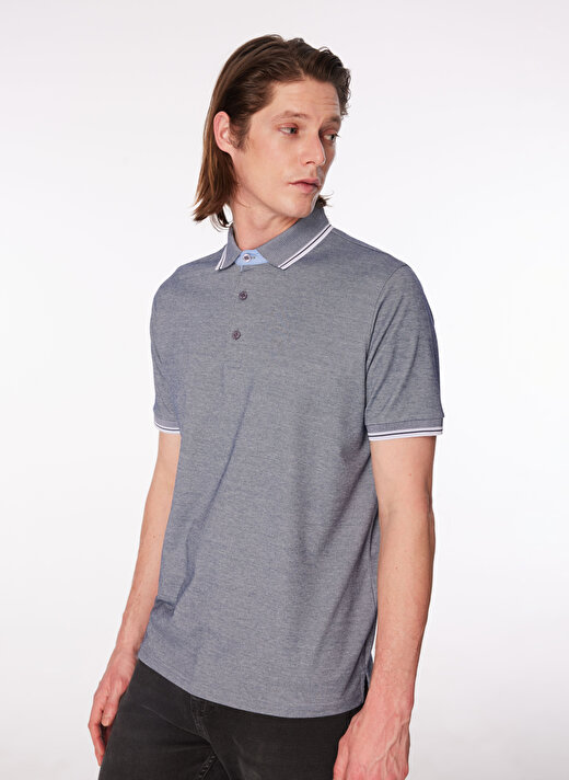 Fabrika Comfort Lacivert Polo T-Shirt 1
