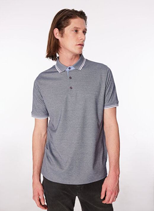 Fabrika Comfort Lacivert Polo T-Shirt 3