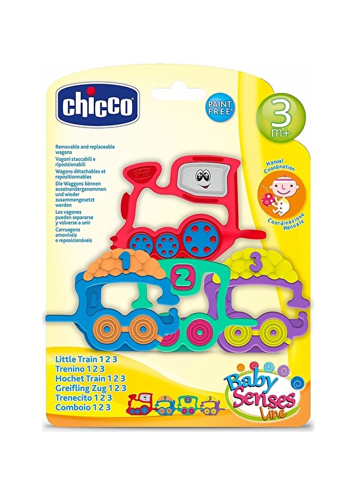 Chicco 123 Tren Çıngırak 3