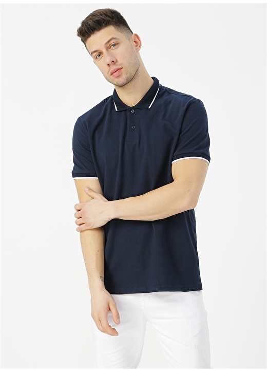 Limon Lacivert Polo T-Shirt 1