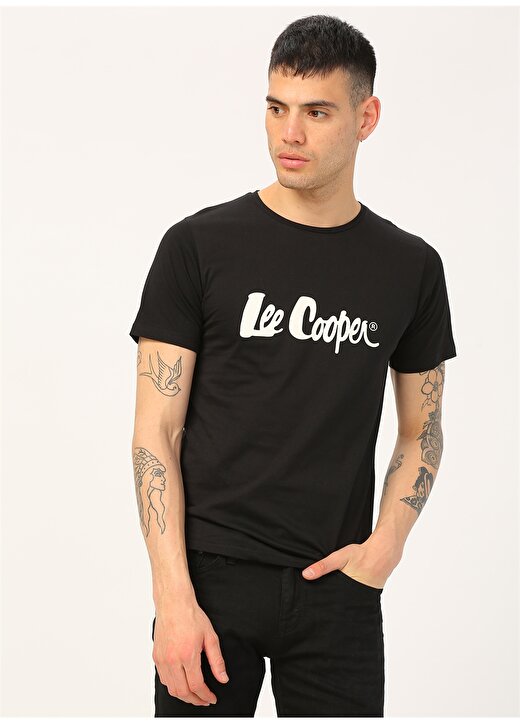 Lee Cooper Siyah T-Shirt 1