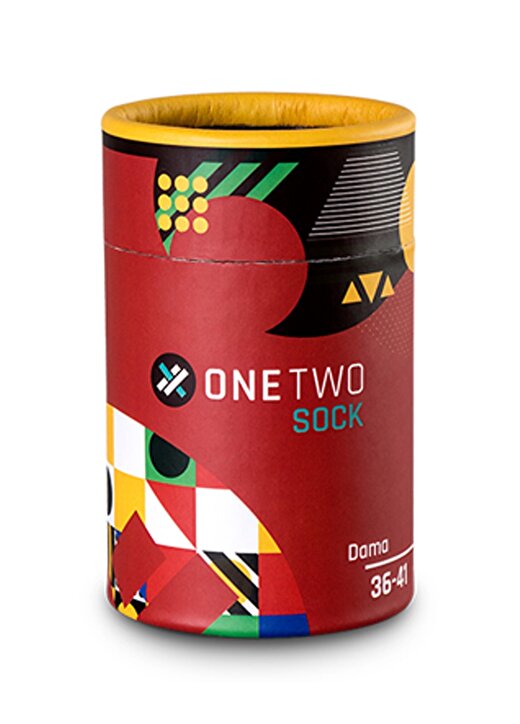 One Two Socks Çok Renkli Erkek Çorap 1