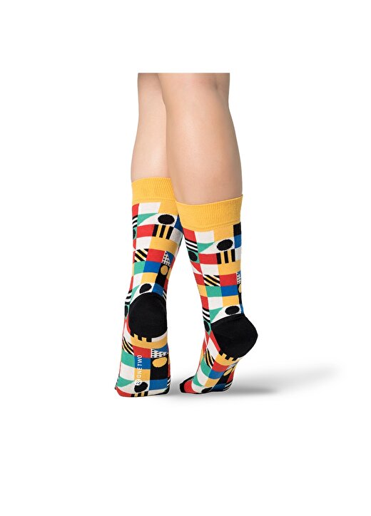 One Two Socks Çok Renkli Erkek Çorap 3