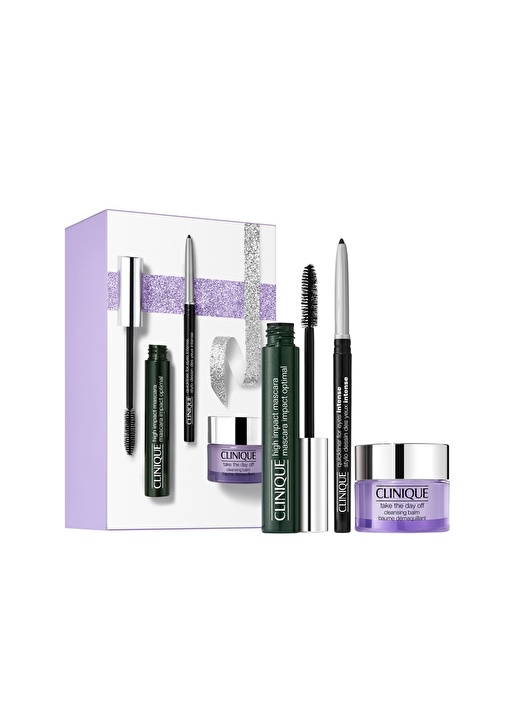 Clinique High Impact Mascara Makyaj Set 1