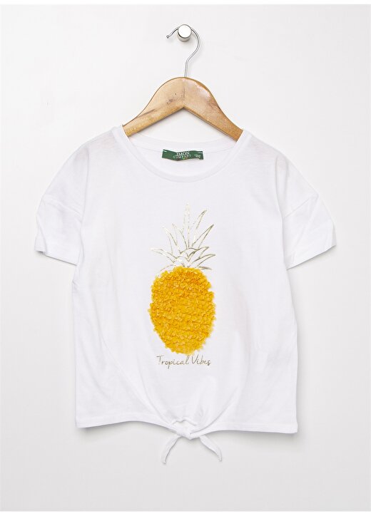 Limon Beyaz T-Shirt 1