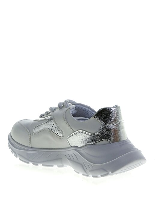 Limon Beyaz Kız Çocuk Yürüyüş Ayakkabısı K01-FANE-F 2
