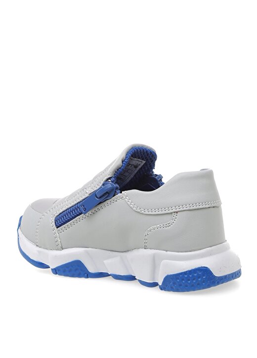 Mammaramma K11-Hayes 1,5 Cm Topuklu Gri Erkek Bebek Yürüyüş Ayakkabısı 2