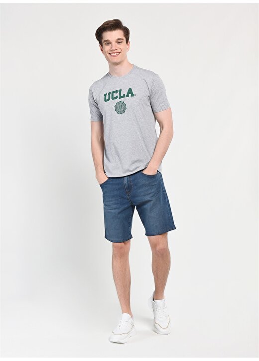 Ucla GAYLEY Gri Erkek T-Shirt 2