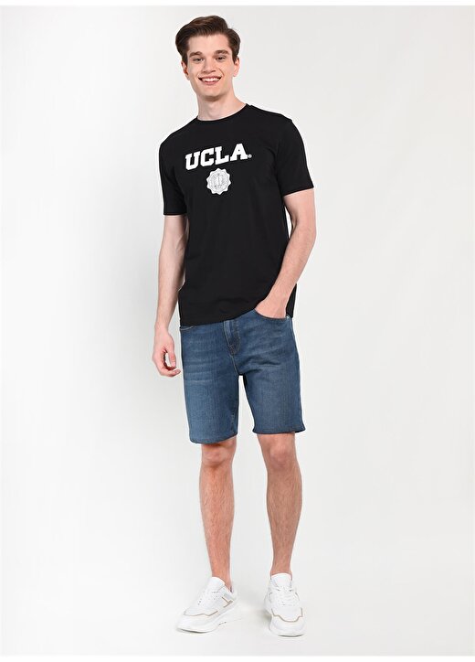 Ucla GAYLEY Siyah Erkek T-Shirt 3