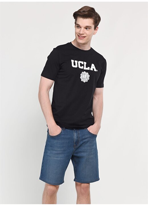 Ucla GAYLEY Siyah Erkek T-Shirt 4