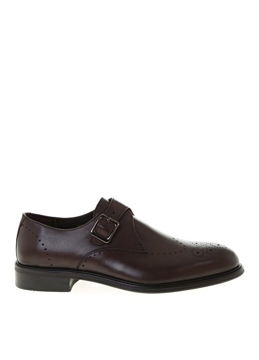 Fabrika Kahverengi Deri Klasik Ayakkabı 1