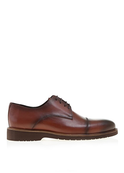 Fabrika Kahverengi Deri Klasik Ayakkabı 1