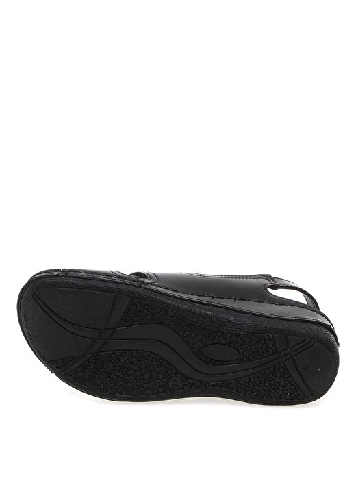 Cotton Bar Siyah Kadın Sandalet L48-GELA 3