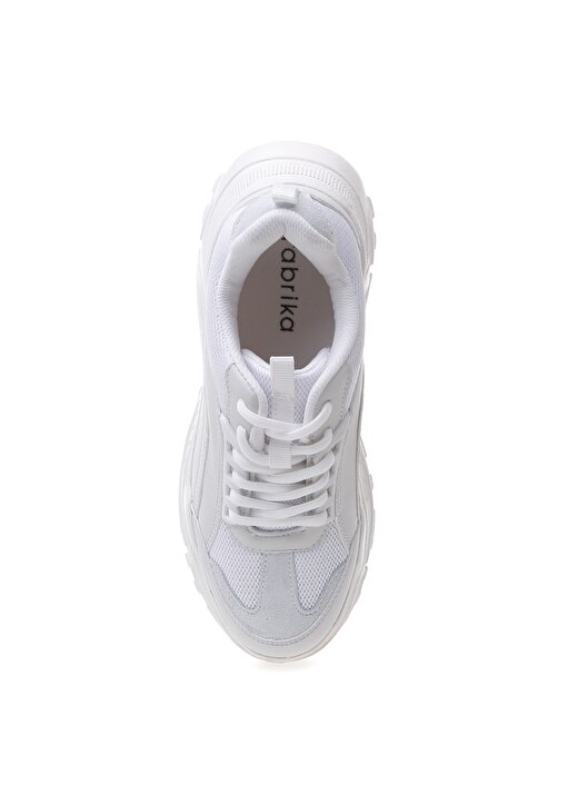 Fabrika Beyaz Kadın Sneaker L06-SALERNO 4