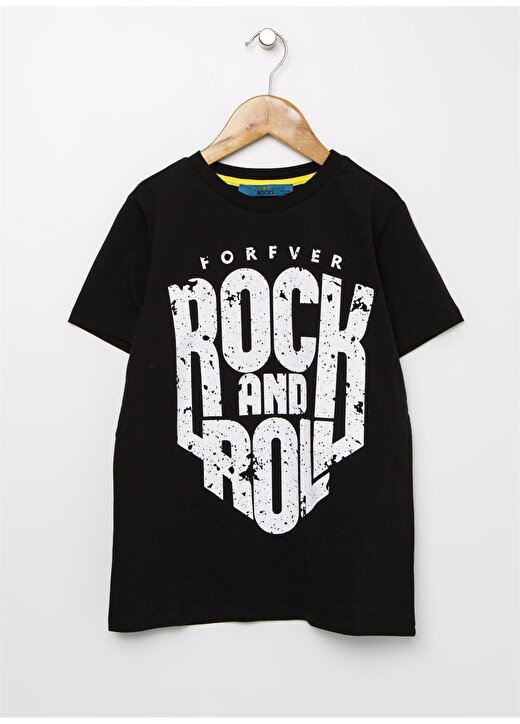 Funky Rocks Siyah T-Shirt 1