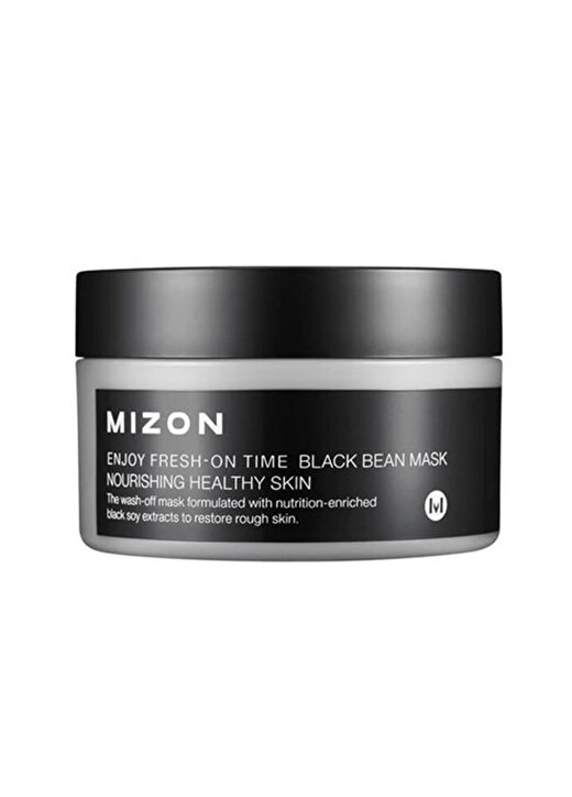 Mizon Enjoy Fresh-On Time Black Bean Mask - Siyah Fasulye Ekstreli E Vitaminli Besleyici Maske 1