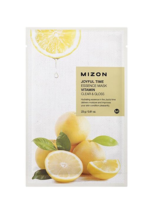 Mizon Joyful Time Essence Mask Vitamin - Vitamin Maskesi 1
