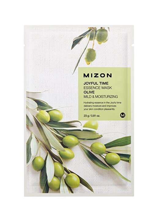 Mizon Joyful Time Essence Mask Olive - Zeytin Maskesi 1