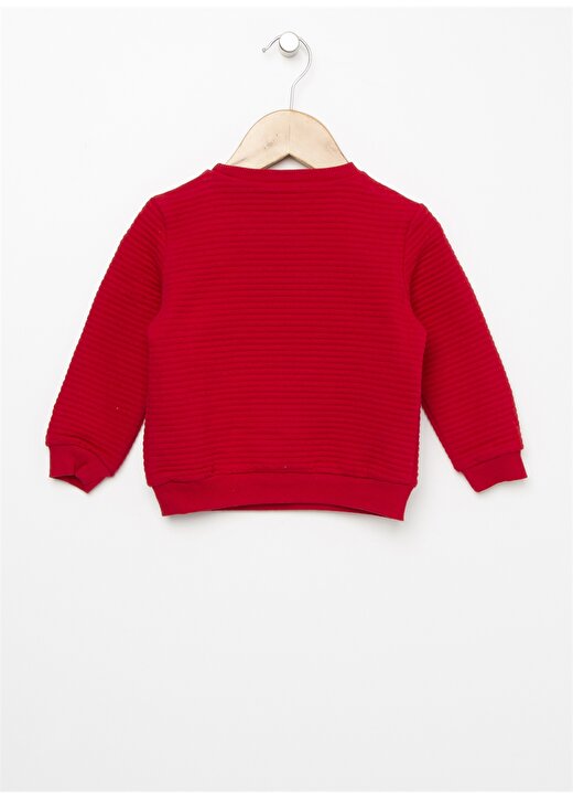 Koton 0Kmg17867ok Kırmızı Kız Bebek Sweatshirt 2