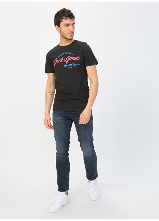 Jack & Jones 12164848 Siyah T-Shirt 2