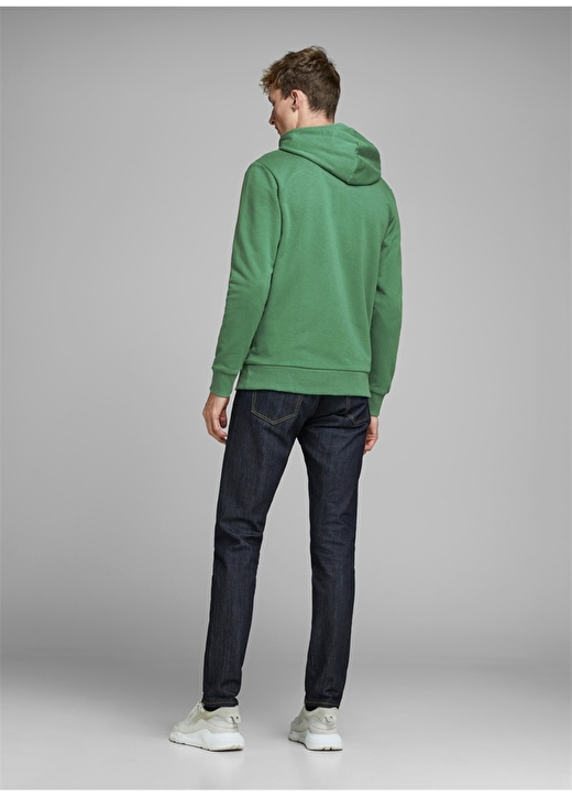 Jack & Jones 12167972 Yeşil Sweatshirt 4