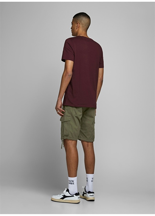 Jack & Jones 12169396 Haki Kargo Şort 4