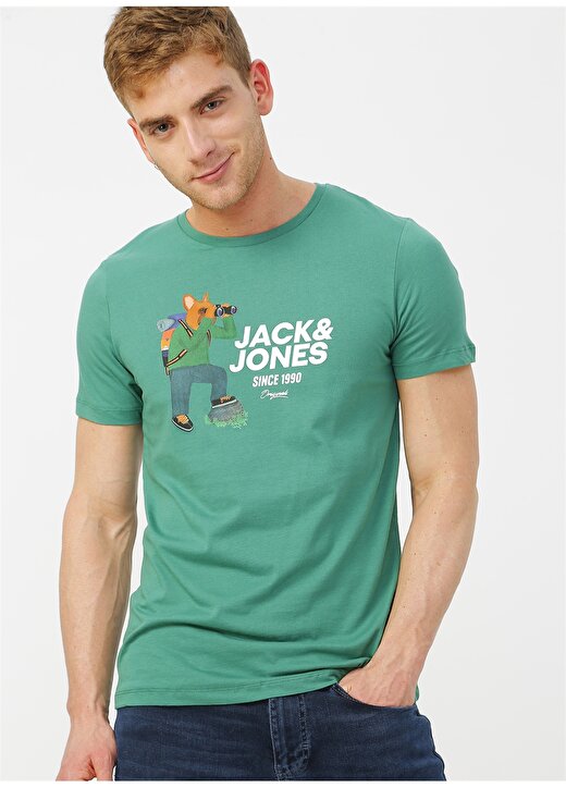 Jack & Jones 12168880 Yeşil T-Shirt 1