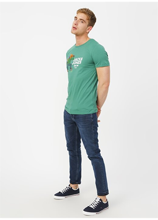 Jack & Jones 12168880 Yeşil T-Shirt 2