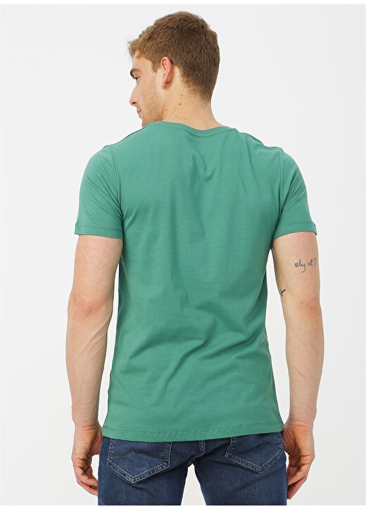 Jack & Jones 12168880 Yeşil T-Shirt 4