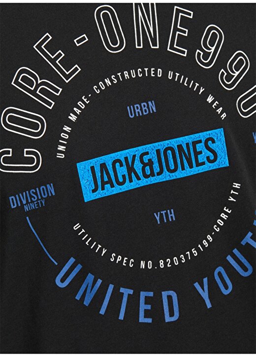 Jack & Jones 12170180 Siyah T-Shirt 3