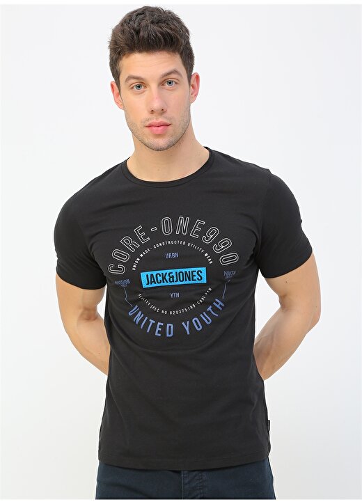 Jack & Jones 12170180 Siyah T-Shirt 4