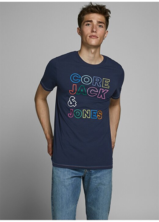 Jack & Jones 12171360 Lacivert T-Shirt 1