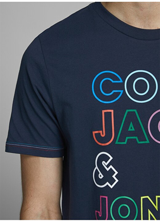 Jack & Jones 12171360 Lacivert T-Shirt 2
