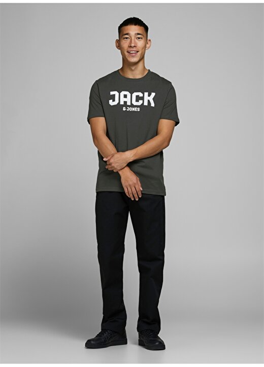 Jack & Jones 12171404 Siyah Melanj T-Shirt 3